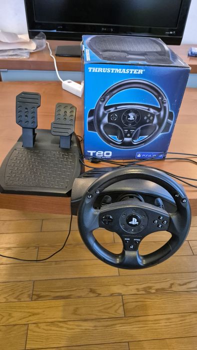 Игровой руль THRUSTMASTER T 80 racing wheel.