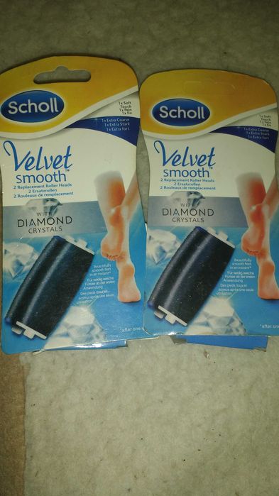 Wkłady Scholl Velvet smooth Diamond crystal 2 op