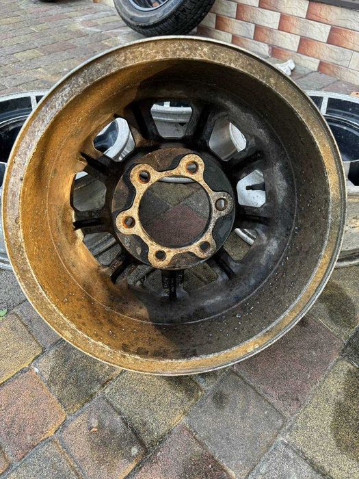 Диски R15 Enkei (Японія) 7x15, ET-10, 6x139.7 Rexton 1 l200 pajero