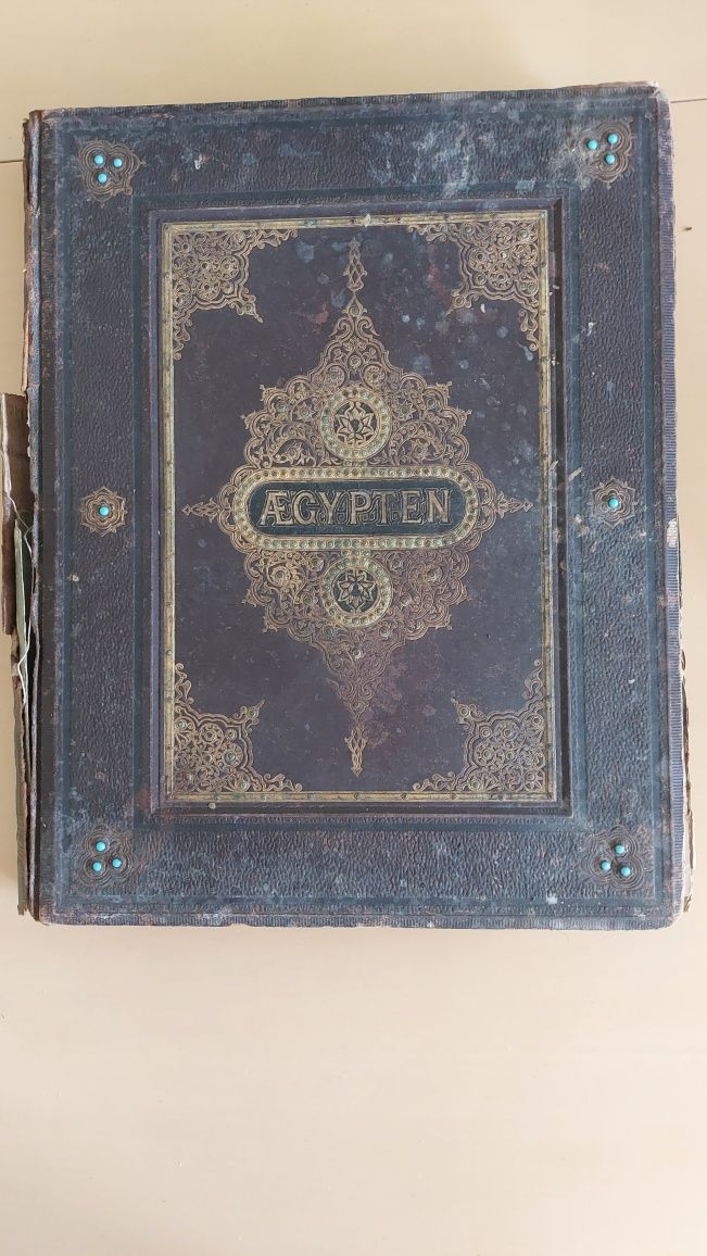 Monografia Egiptu Tom 1 1879 r. EBERS Georg Aegypten in Bild und Wort