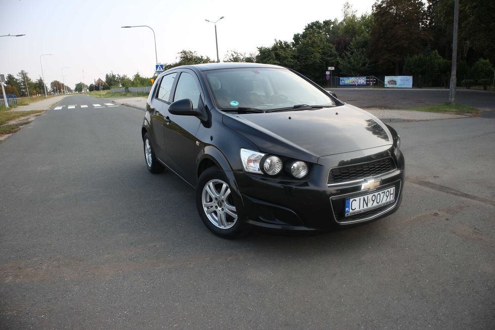 Chevrolet Aveo Zadbany Benzyna 2012r. Zarejestrowany