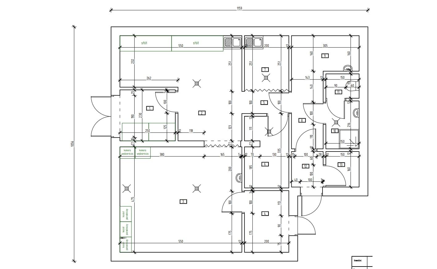 Produkcyjno - magaznowe pomieszczenia 100m2