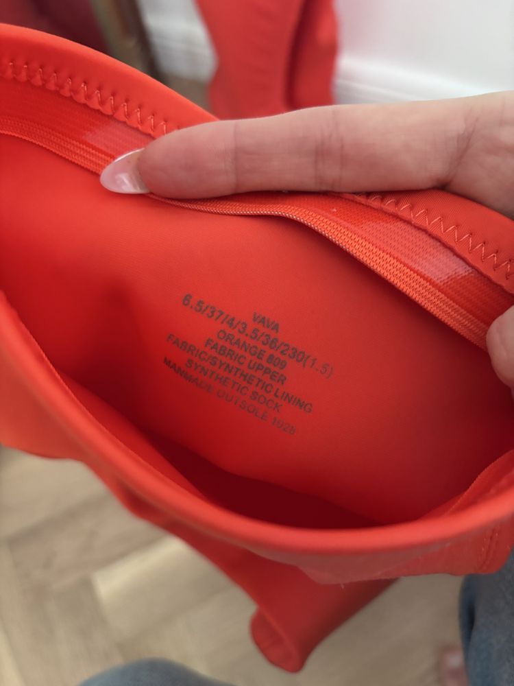 Steve Madden 37 nowe czerwone kozaki za kolano