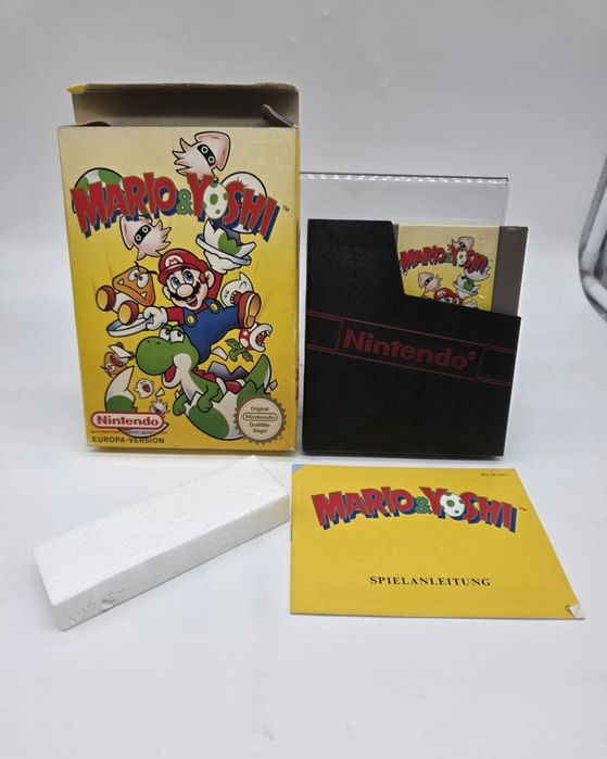 MARIO&YOSHI Gra Nintendo NES w opakowaniu SPRAWDŹ