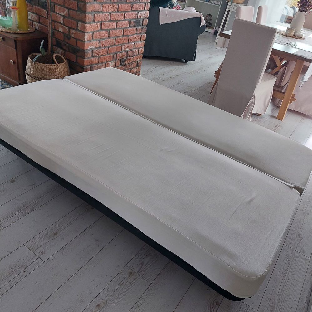 Sofa 3 osobowa ikea zółta NYHAMN