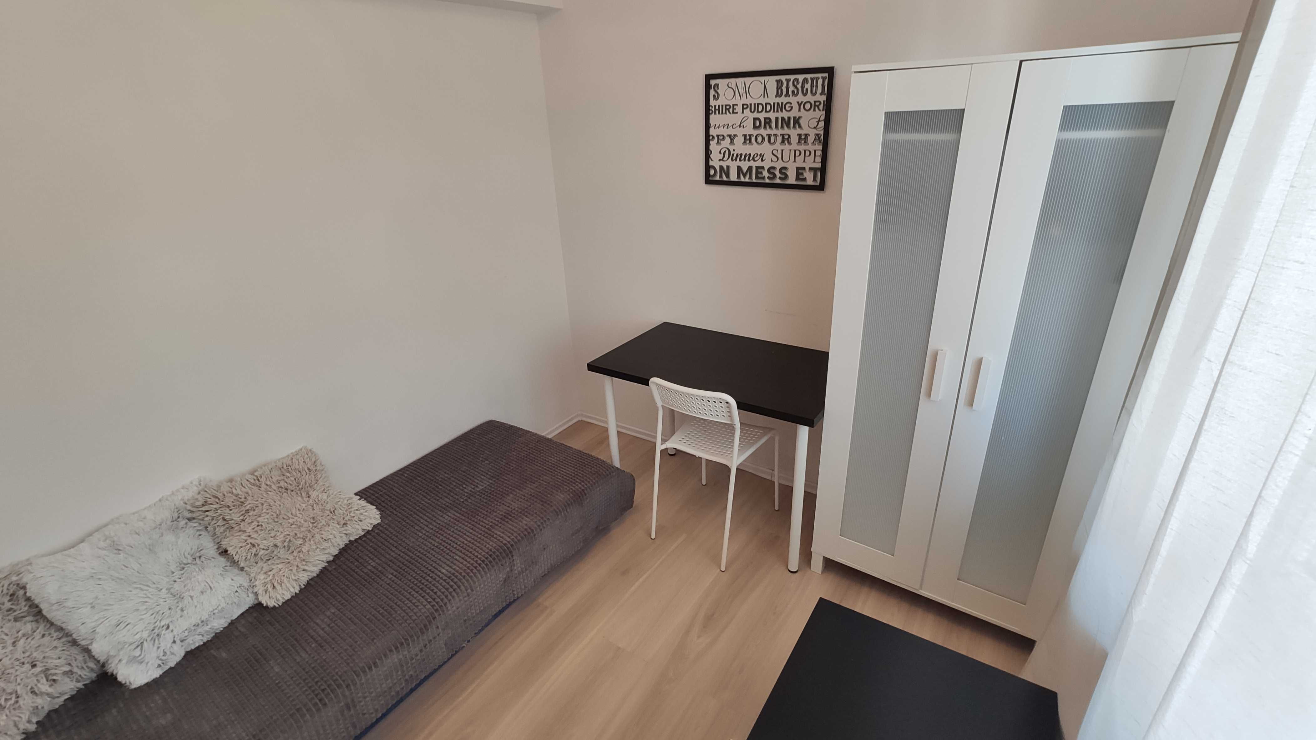 Jednoosobowy pokój na Wyszyńskiego 5A gotowy do wprowadzenia