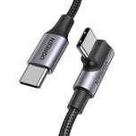 Kabel Ugreen US334 USB-C 2.0 (kątowy) / USB-C 2.0 (prosty) 100W PD 1 m