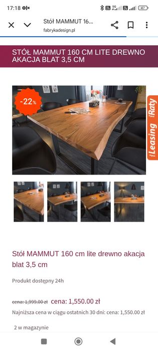 Sprzedam stół ciężki i w bardzo dobrym stanie