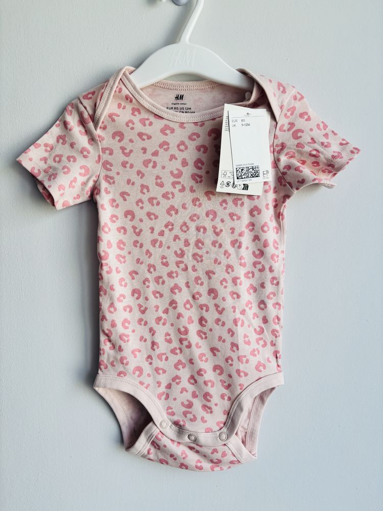 Body krótki rękaw 80 h&m