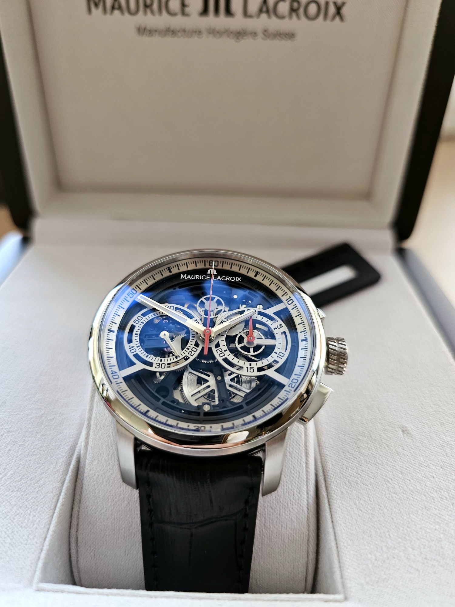 Maurice Lacroix Masterpiece Chronograph Skeleton MP6028