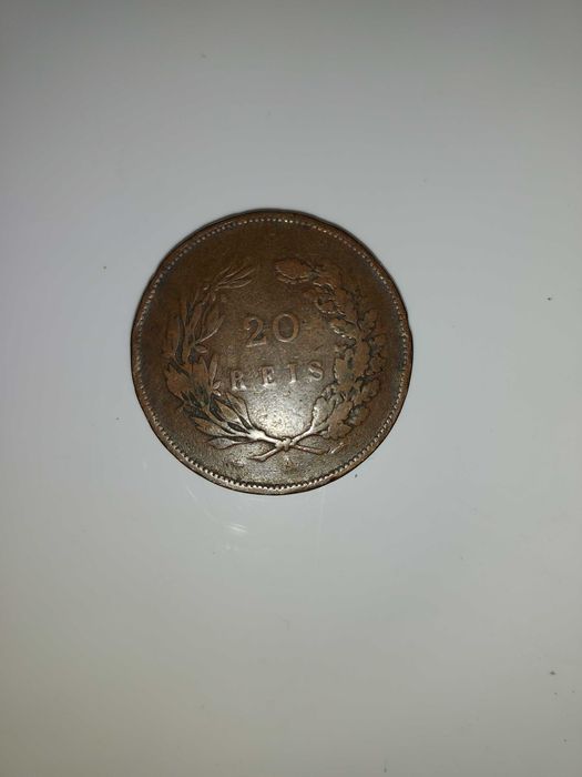 Conjunto de moedas Reis, 2 prata e 2 bronze