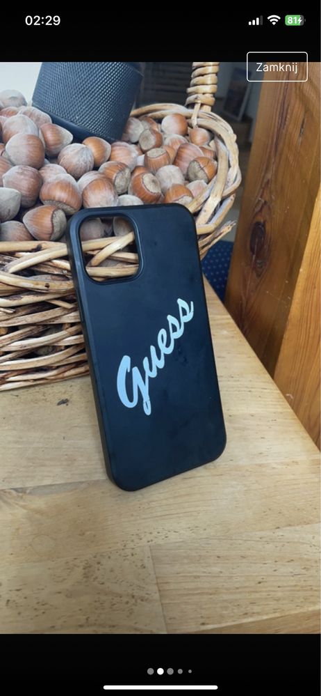 Etui case Guess iPhone 12/12 Pro