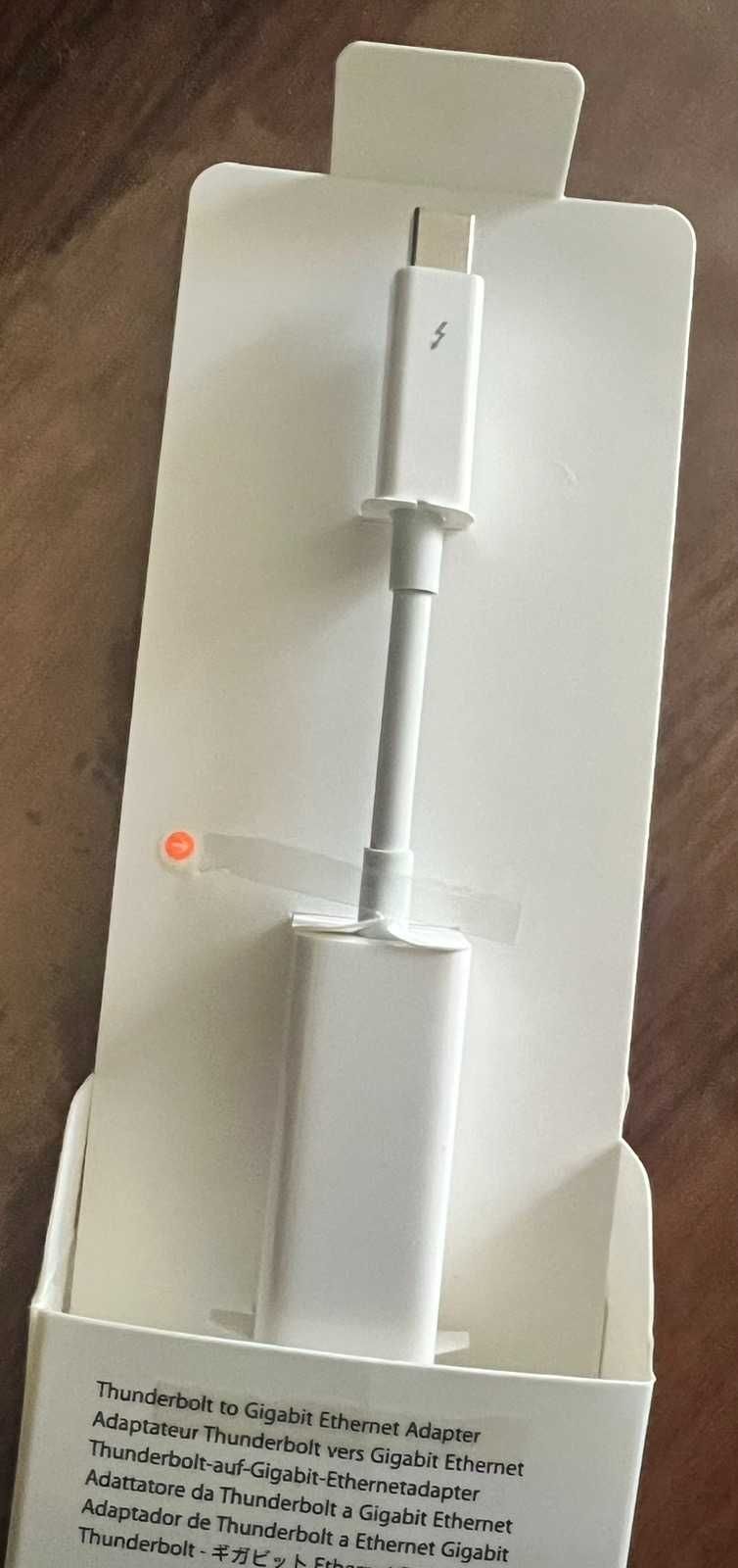 Оригінальний Apple Thunderbolt to Gigabit Ethernet Adapter MD463 A1433