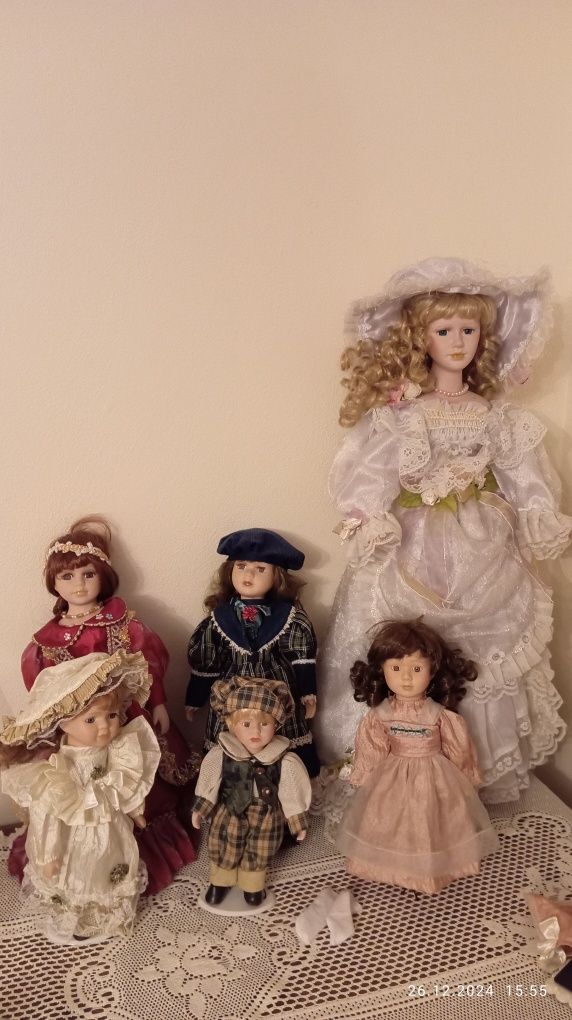 Lalki laleczki z porcelany