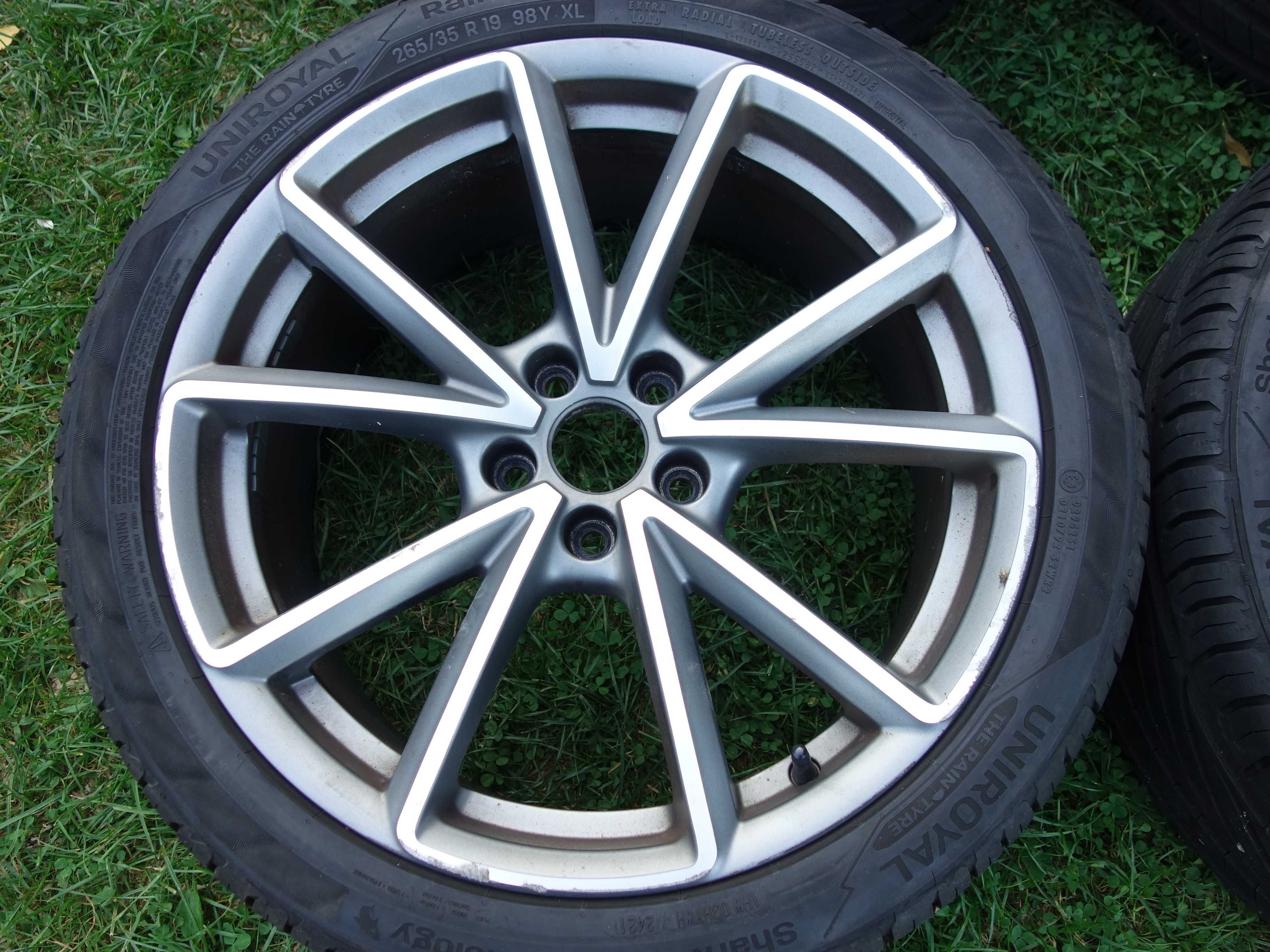 KOŁA Audi S4 A4 A5 A6 C7 4G0 19'' AUDI SPORT Oryginał Opony Jak Nowe