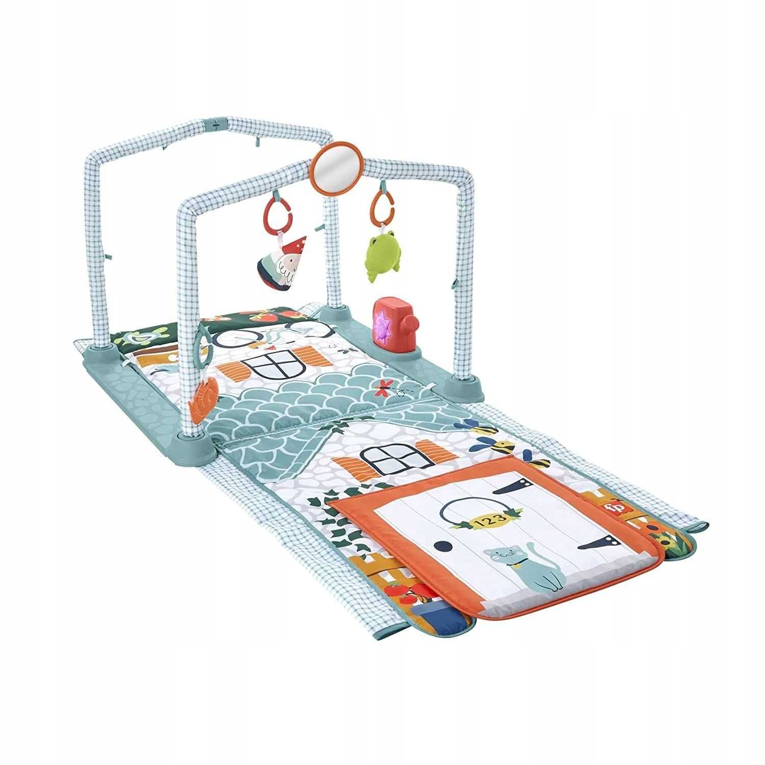Fisher-Price Edukacyjna mata z dźwiękami Domek Odkrywcy