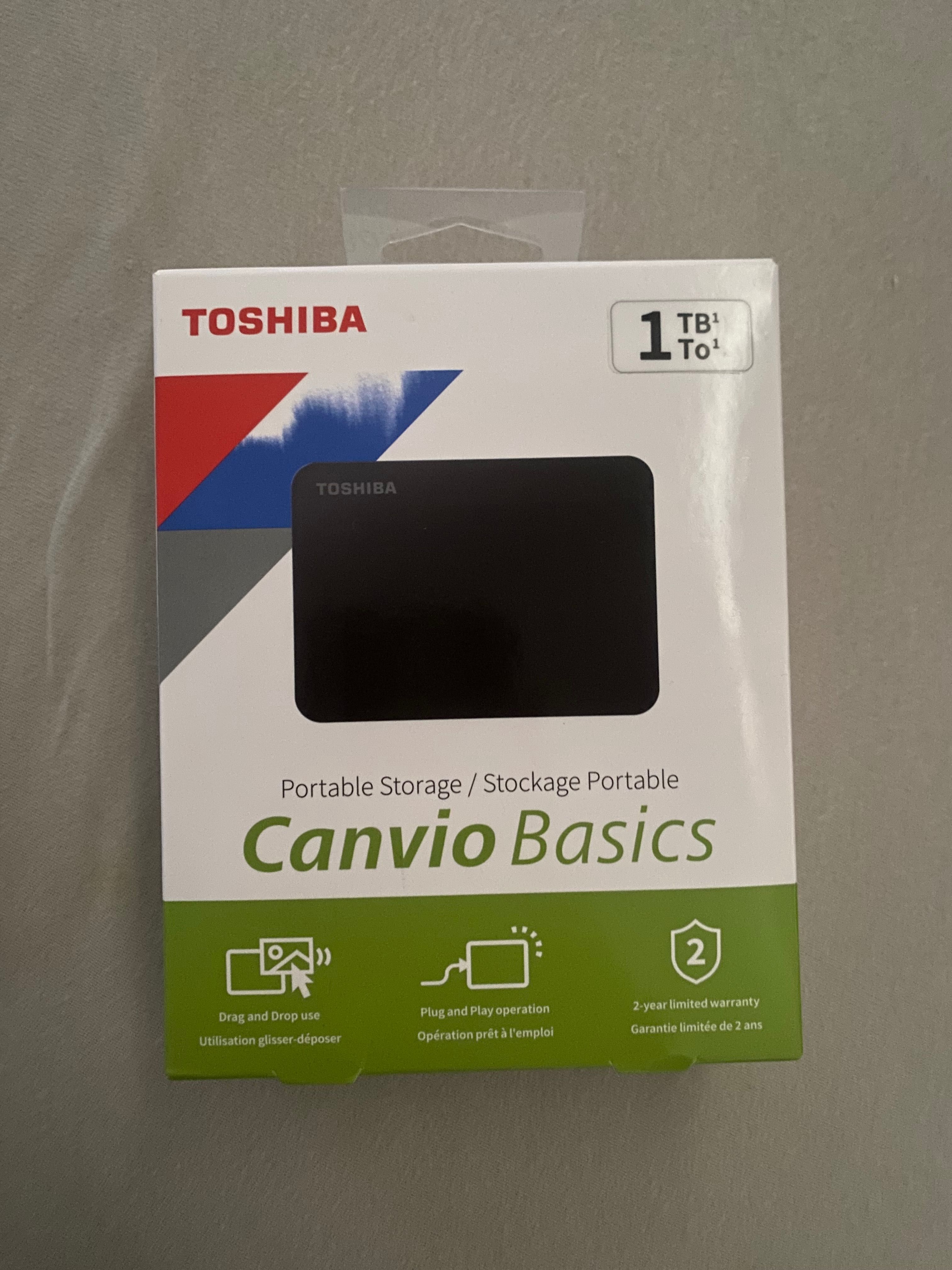 Dysk Toshiba Canvio Basics 1TB