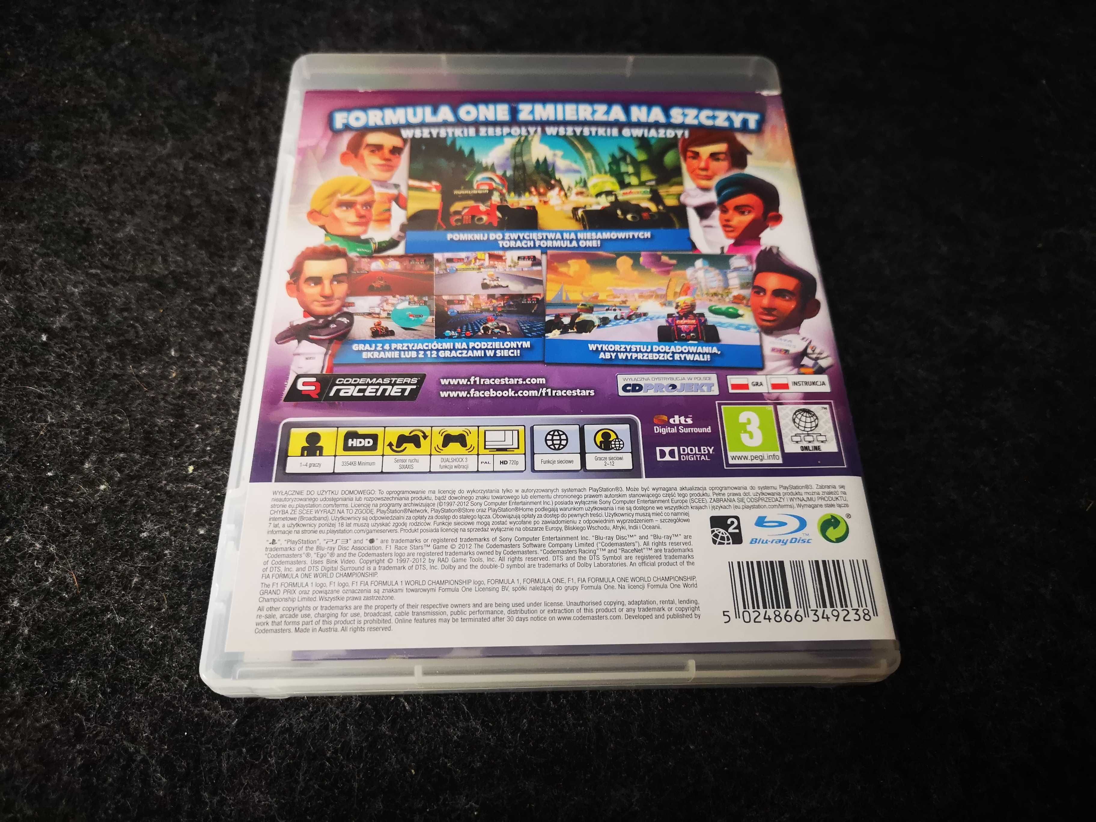 F1 Race Stars - PS3 - PL - Polskie wydanie!