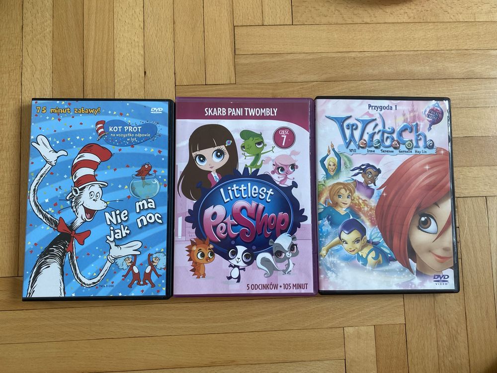 Bajki dla dzieci DVD, Kot prot, Witch, Littlest pet shop