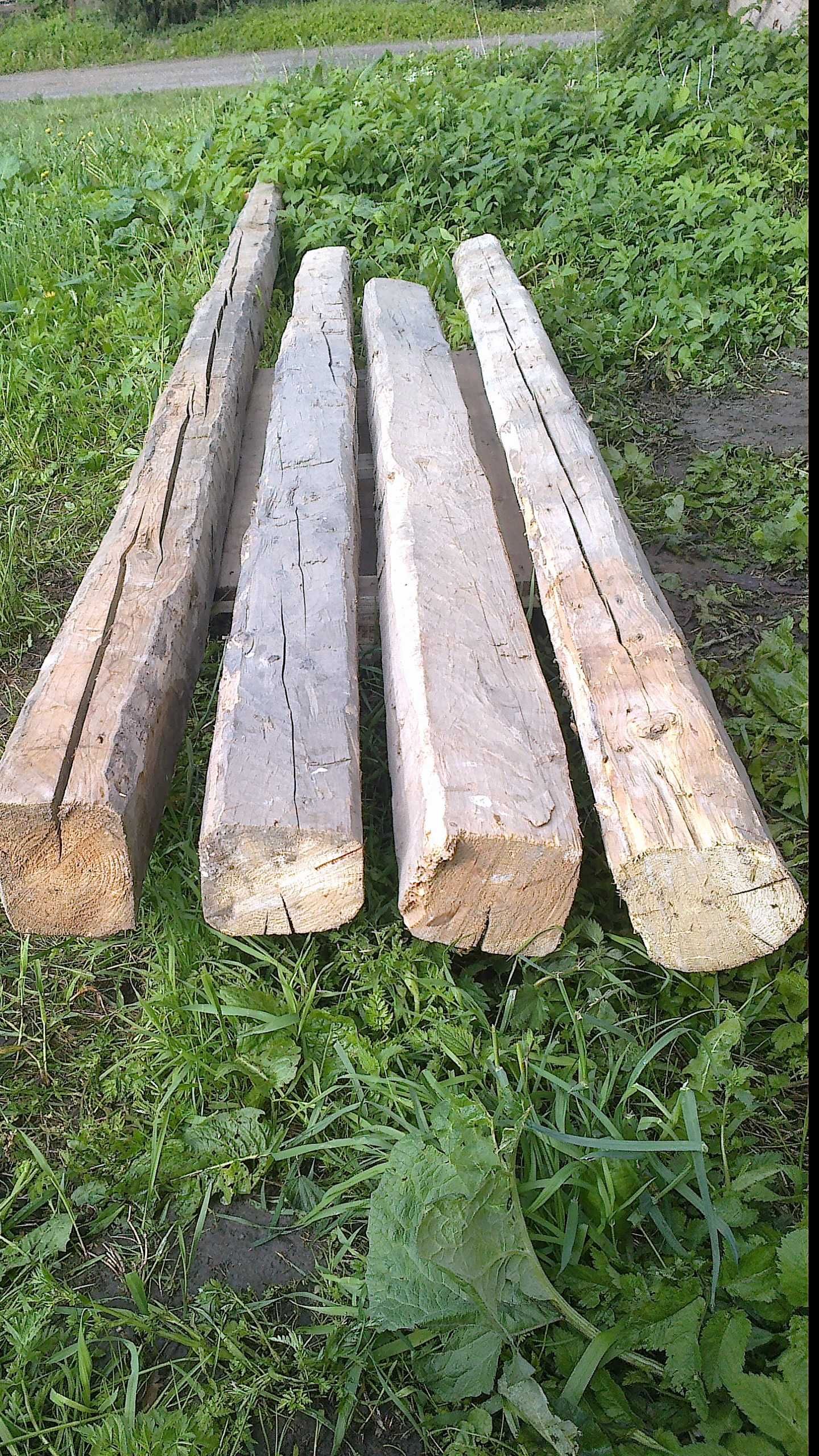 stare drewno bale belki