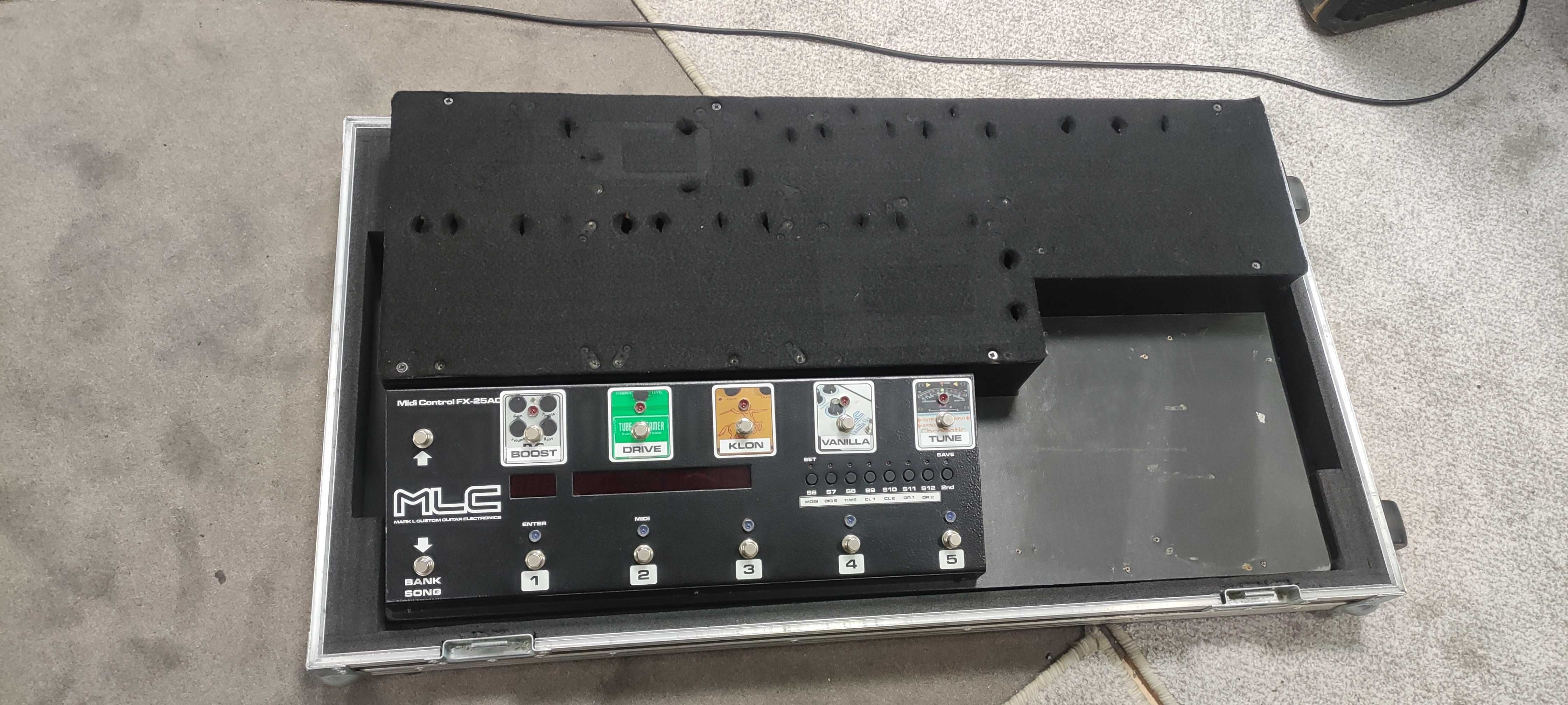 MLC Custom sterownik MIDI, kontroler nożny  FX 25 - pedalboard