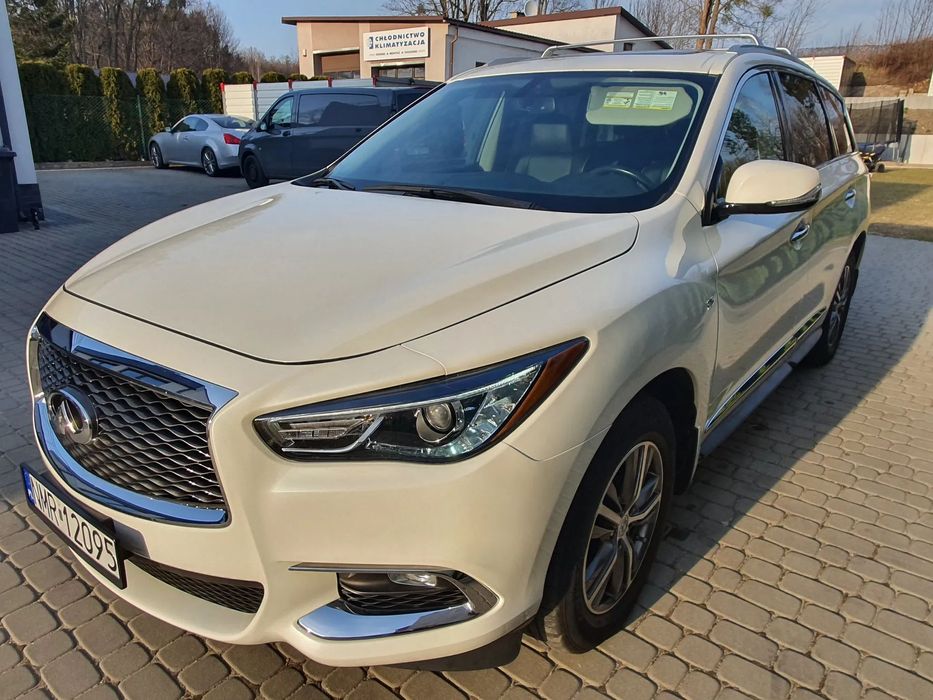 Infiniti QX60 7-osobowy, stan bardzo dobry, nie wymaga dodatkowego wkadu finansowego