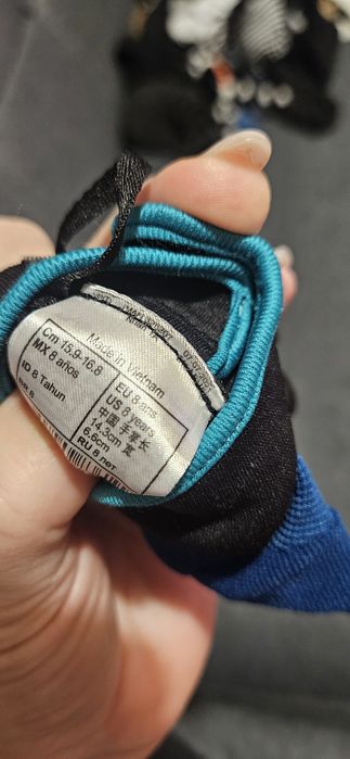Decathlon  rękawiczki bezpalcowe na rower 8 lat