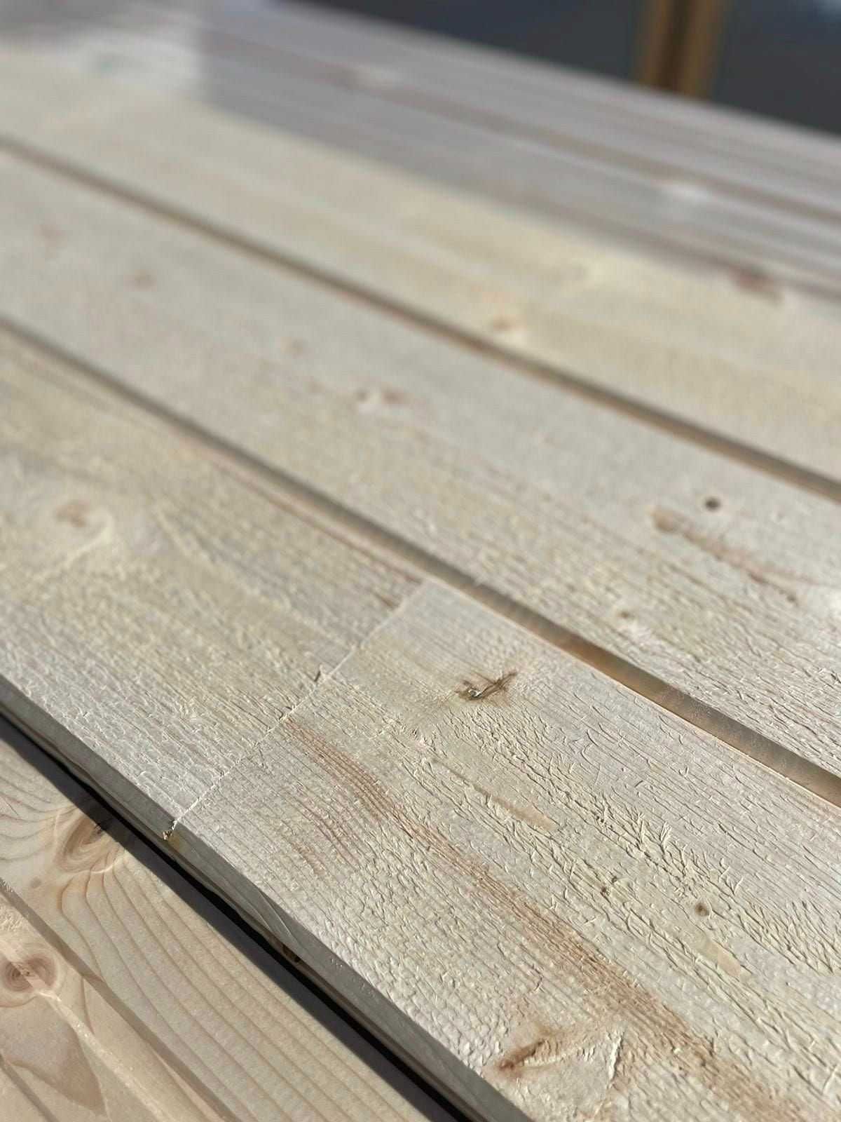 Deska elewacyjna Świerk 21mm x 145mm klasa AB profil Faza Szorstka