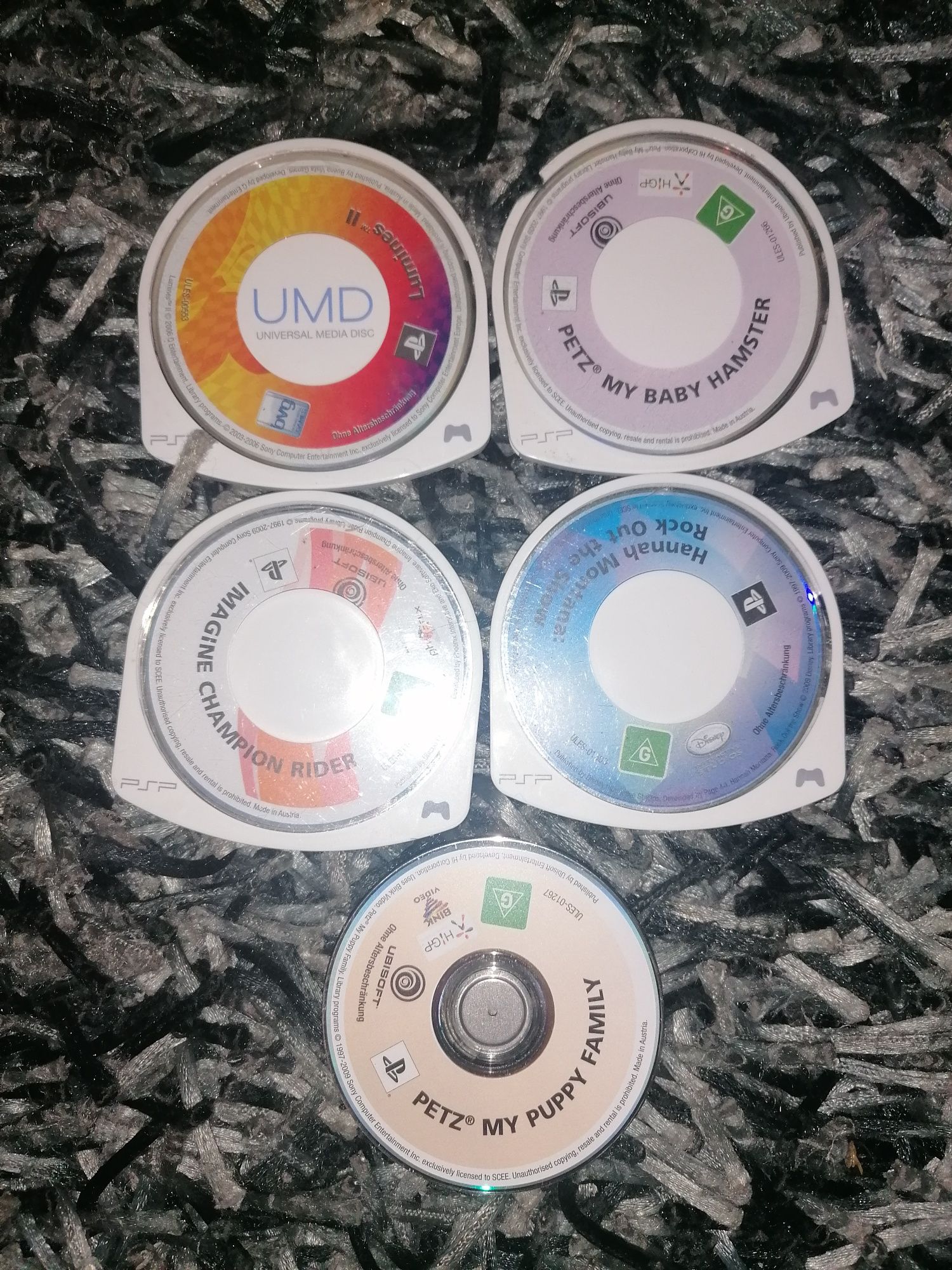 Jogos Playstation Portable PSP UMD