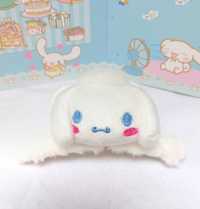 piękna puchata spinka do włosów duża klamra Cinnamoroll Sanrio Kawaii