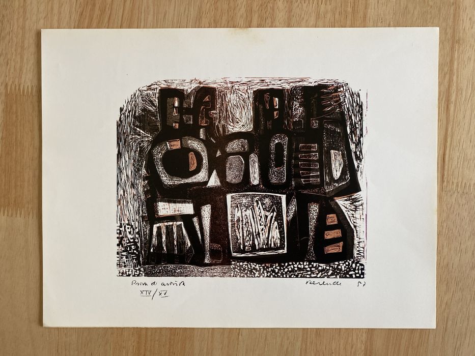 Reprodução de gravura  JÚLIO RESENDE