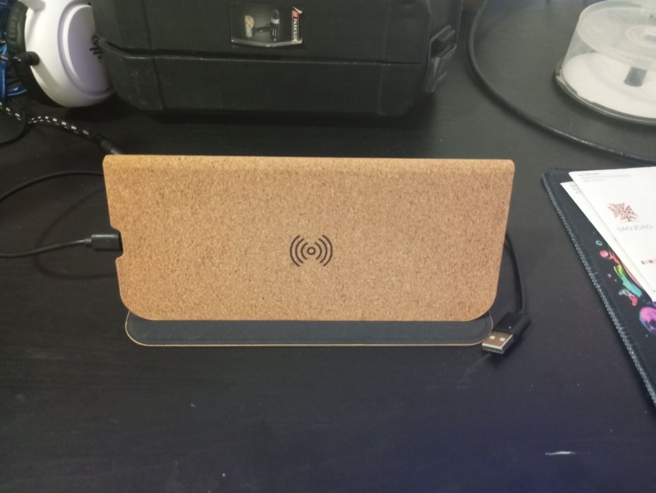 Wireless charger mausepad