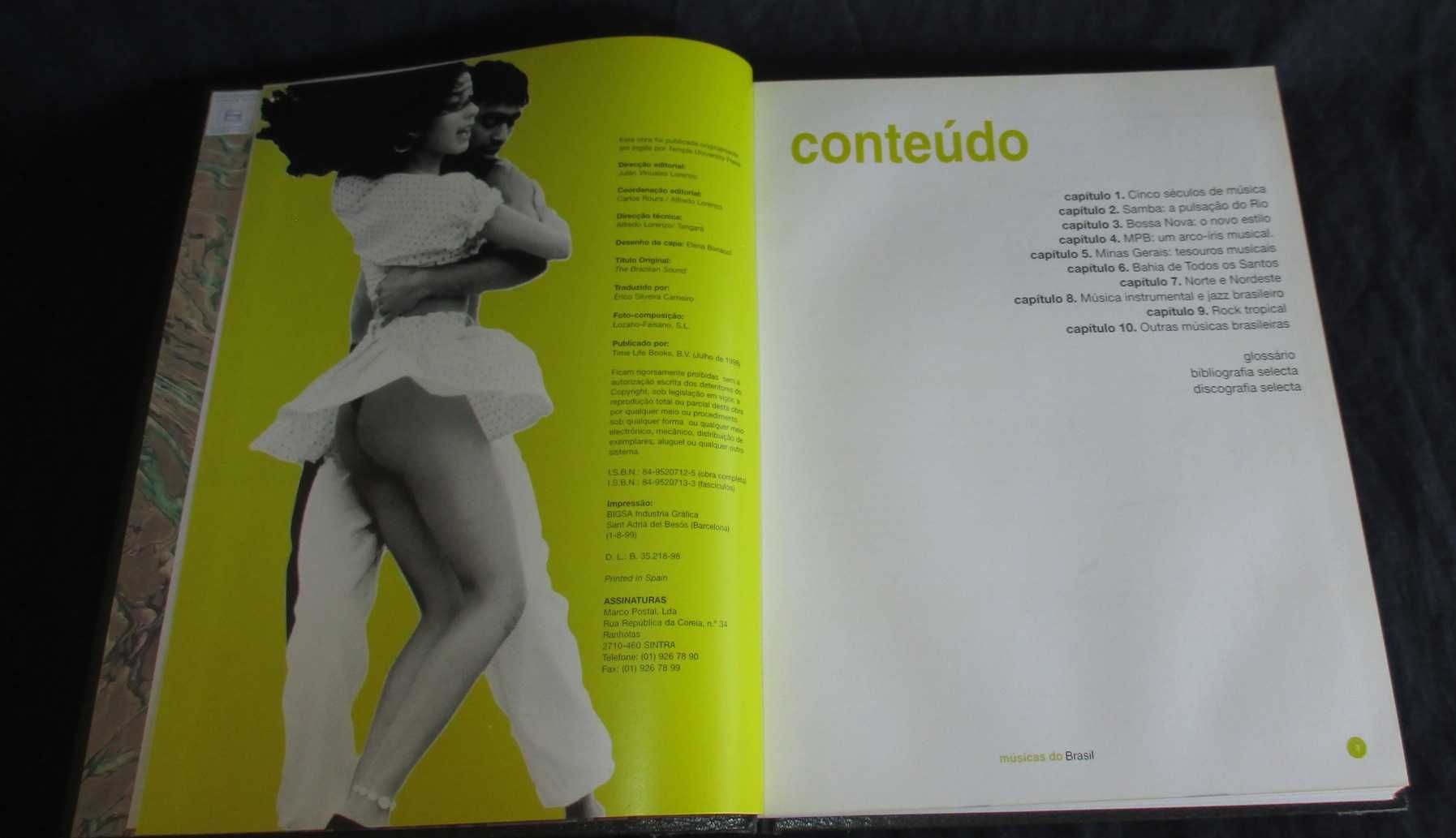 Livros Músicas do Brasil The Brazilian Sound Time Life