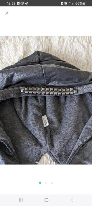 Капор.капюшон.кожа,кашемір