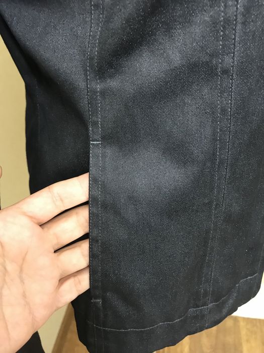 Демі котонова куртка джинсова від armani exchange p.l