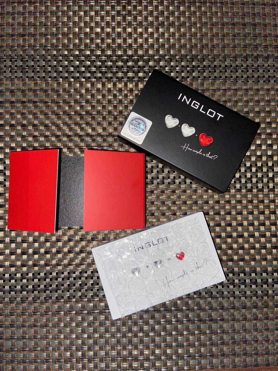 Футляр з тінями для повік Inglot Cryslals from SWAROVSKI