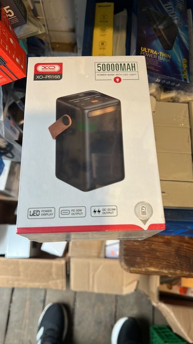 Супер Знижка!!!Павербанк konfulon 50000mAh(22.5w). в наявності