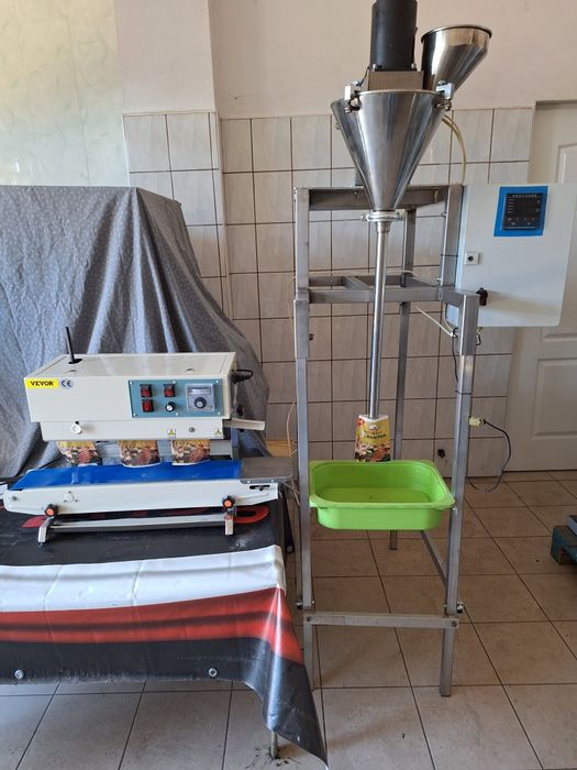 Dozownik ślimakowy + Zgrzewarka