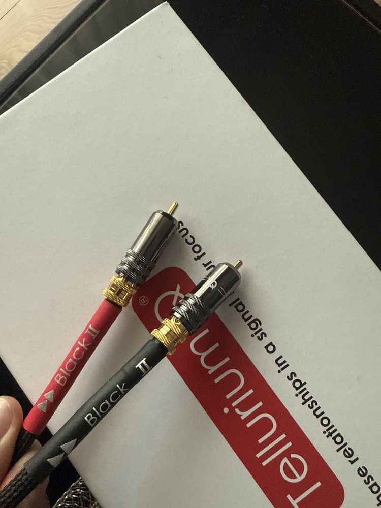 Tellurium Q Black 2 RCA - interkonekt