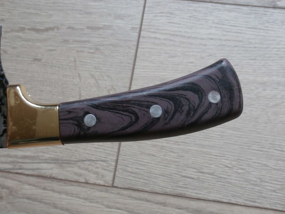 Ніж-сікач Santoku Сантоку для мяса,риби,овочів,зелені,нож-топорик 30см