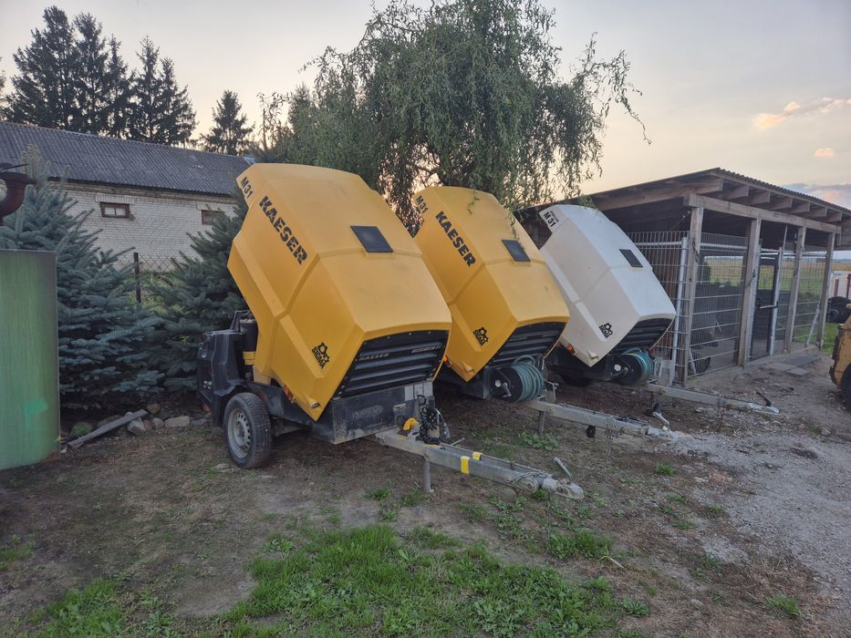 Kompresor śrubowy Kaeser M31 generator prądotwórczy Atlas Copco