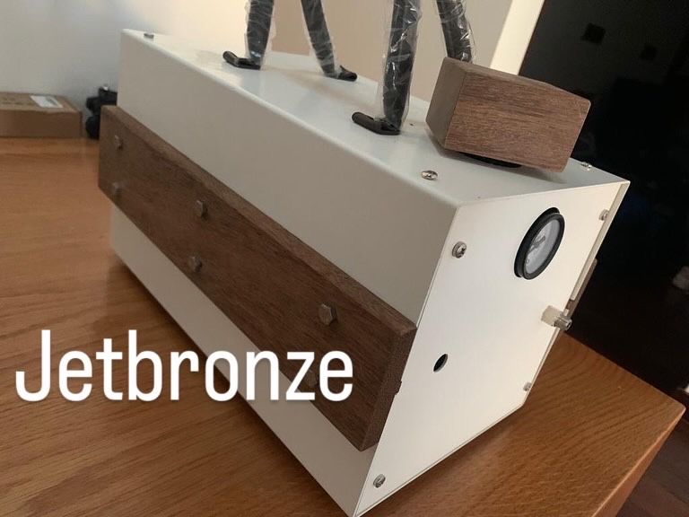 Maquina de jet bronze