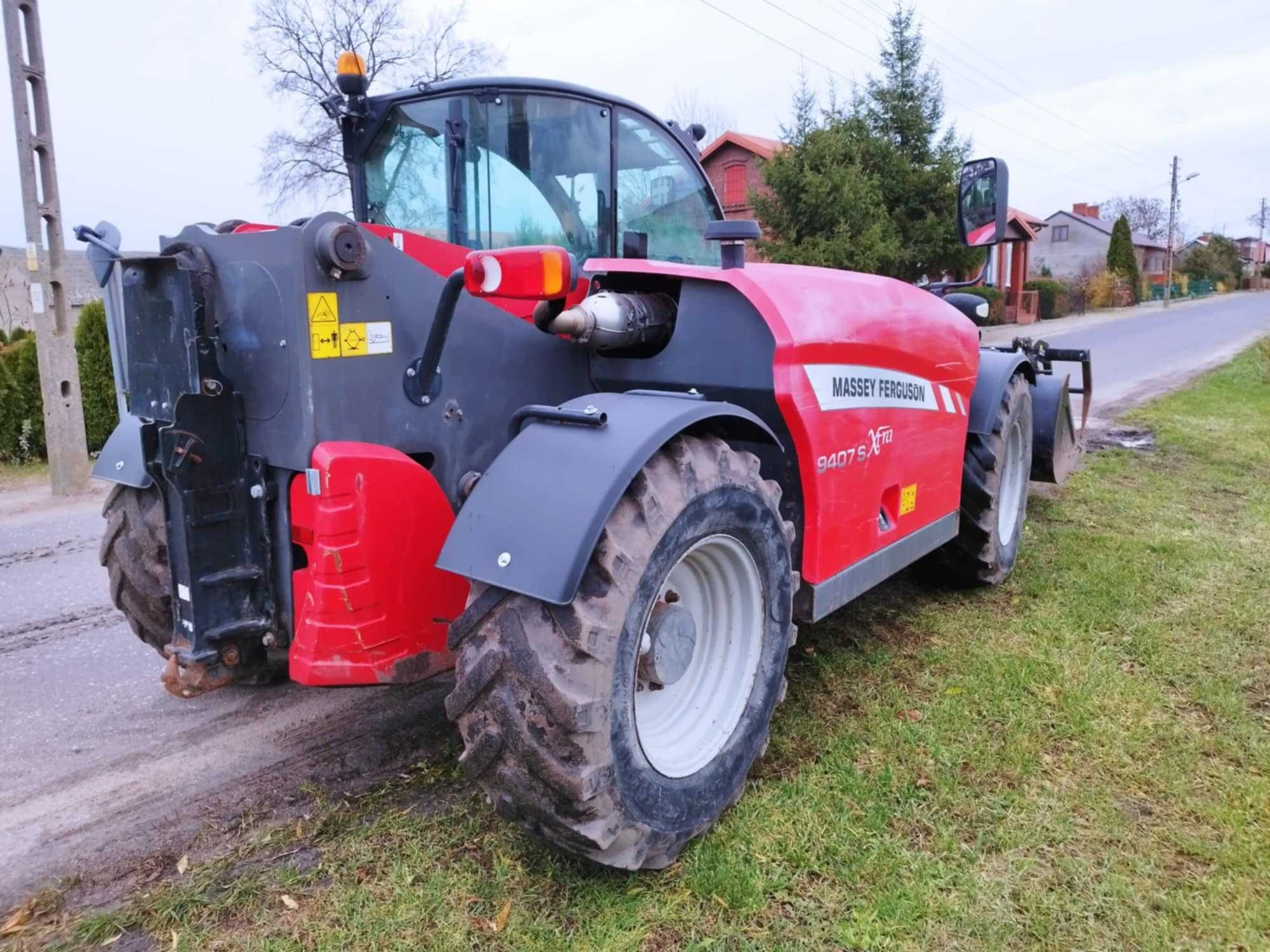 Ładowarka teleskopowa Massey Ferguson 9407S xtra/ Bobcat sprowadzona