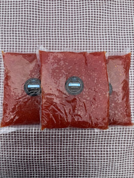 Червона ікра ( Гобуші , Сьомги , Кета , Кета PREMIUM)