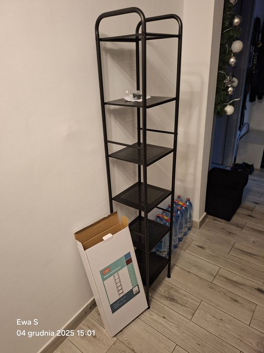 Regał metalowy nowy złożony