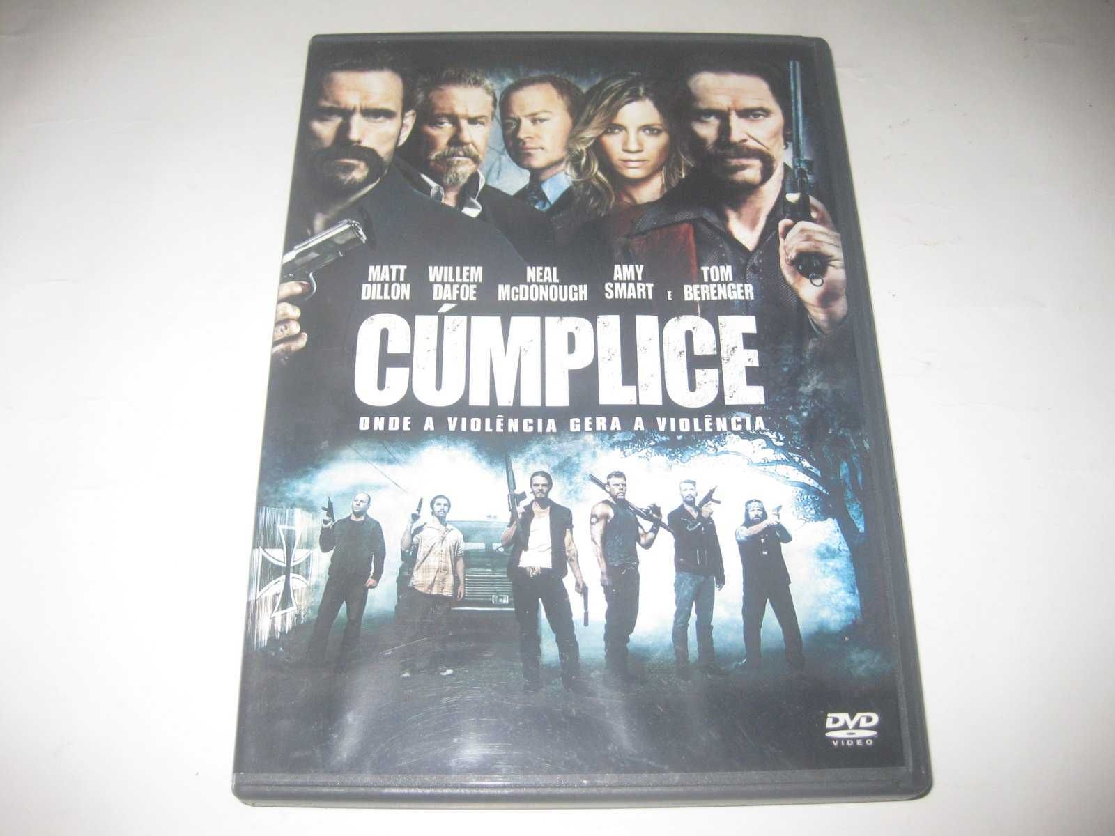 DVD "Cúmplice" com Willem Dafoe