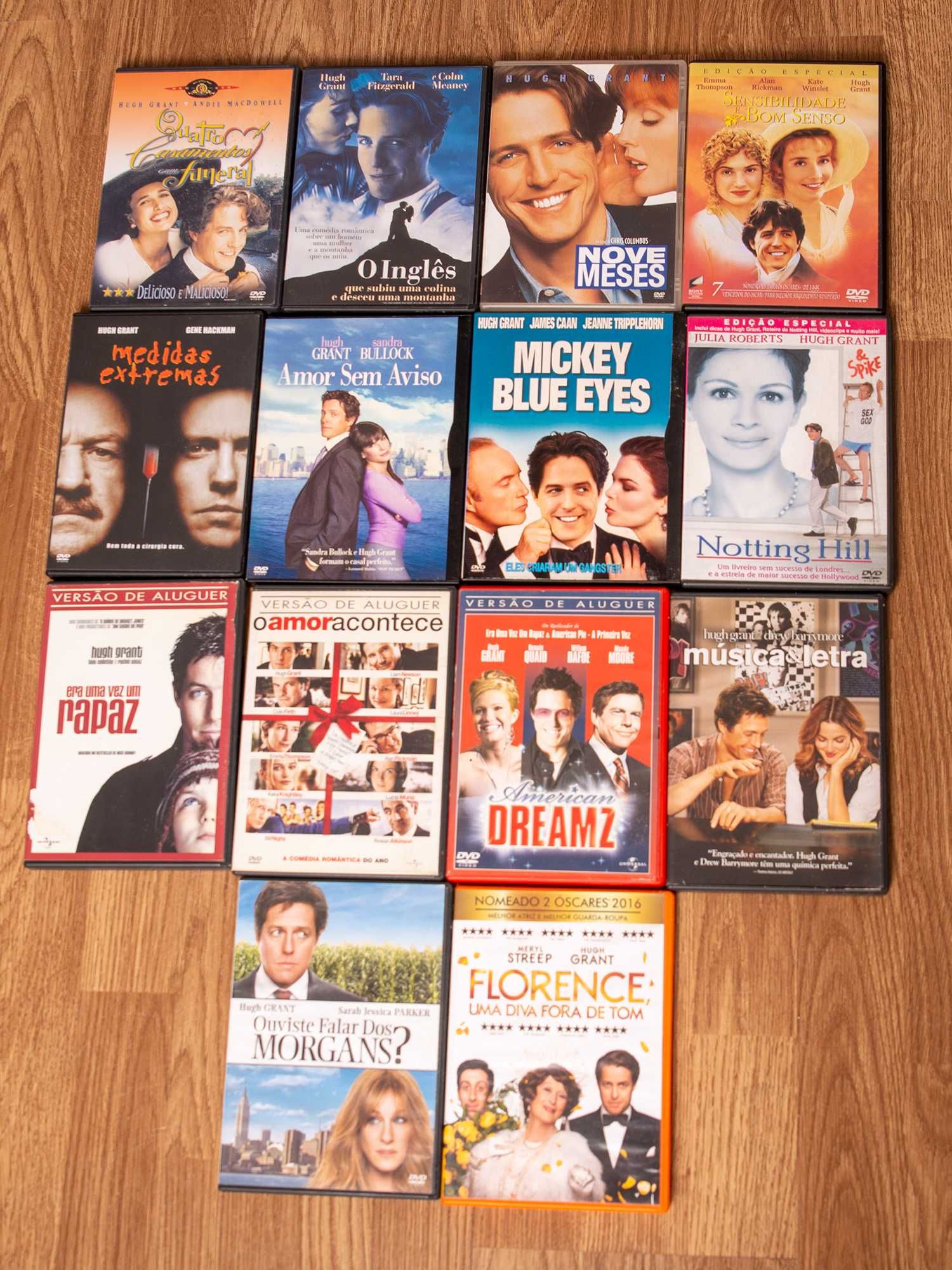 Hugh Grant DVD`S Originais