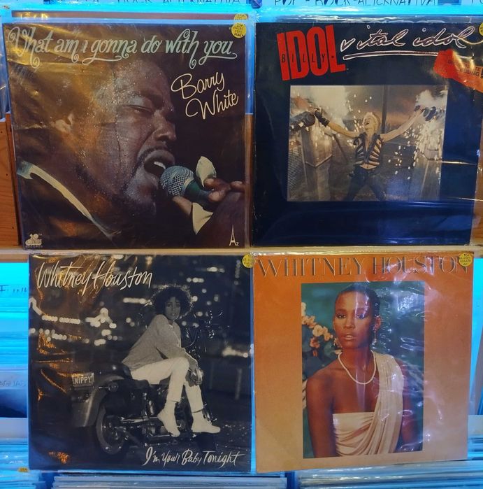 Cure Bauhaus Love & Rockets Queen  Gnr Delfins Doce Elvis K.Bush Elis