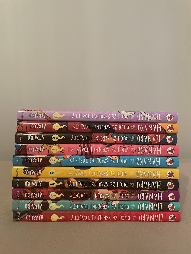 Hanako duch ze szkolnej toalety, manga, 10 tomów