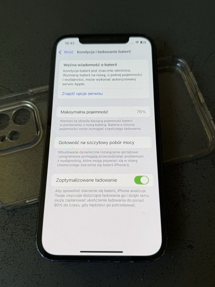 Iphone 12 76% Zbite plecki